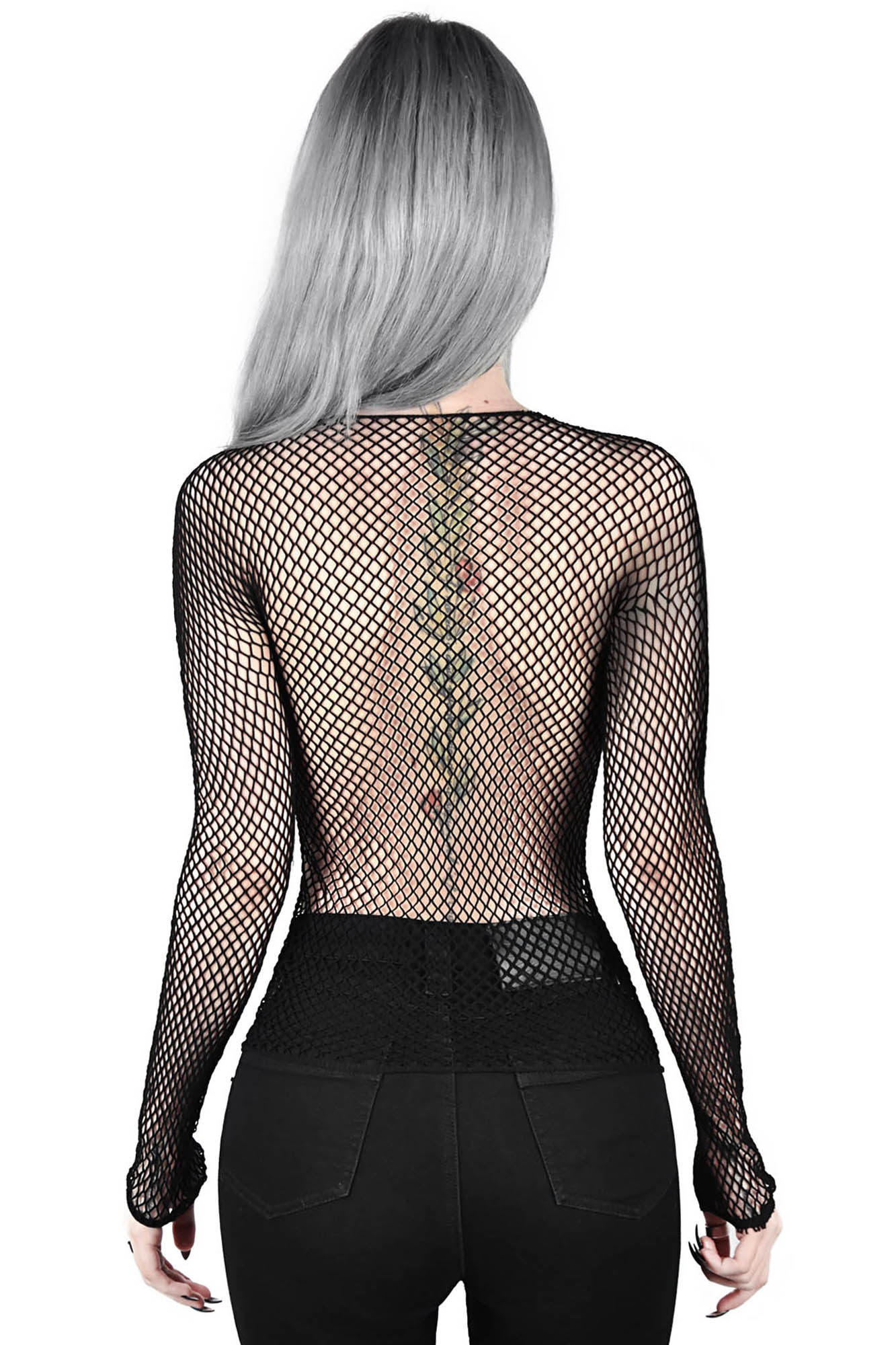 Killstar Hellrazor Fishnet Top